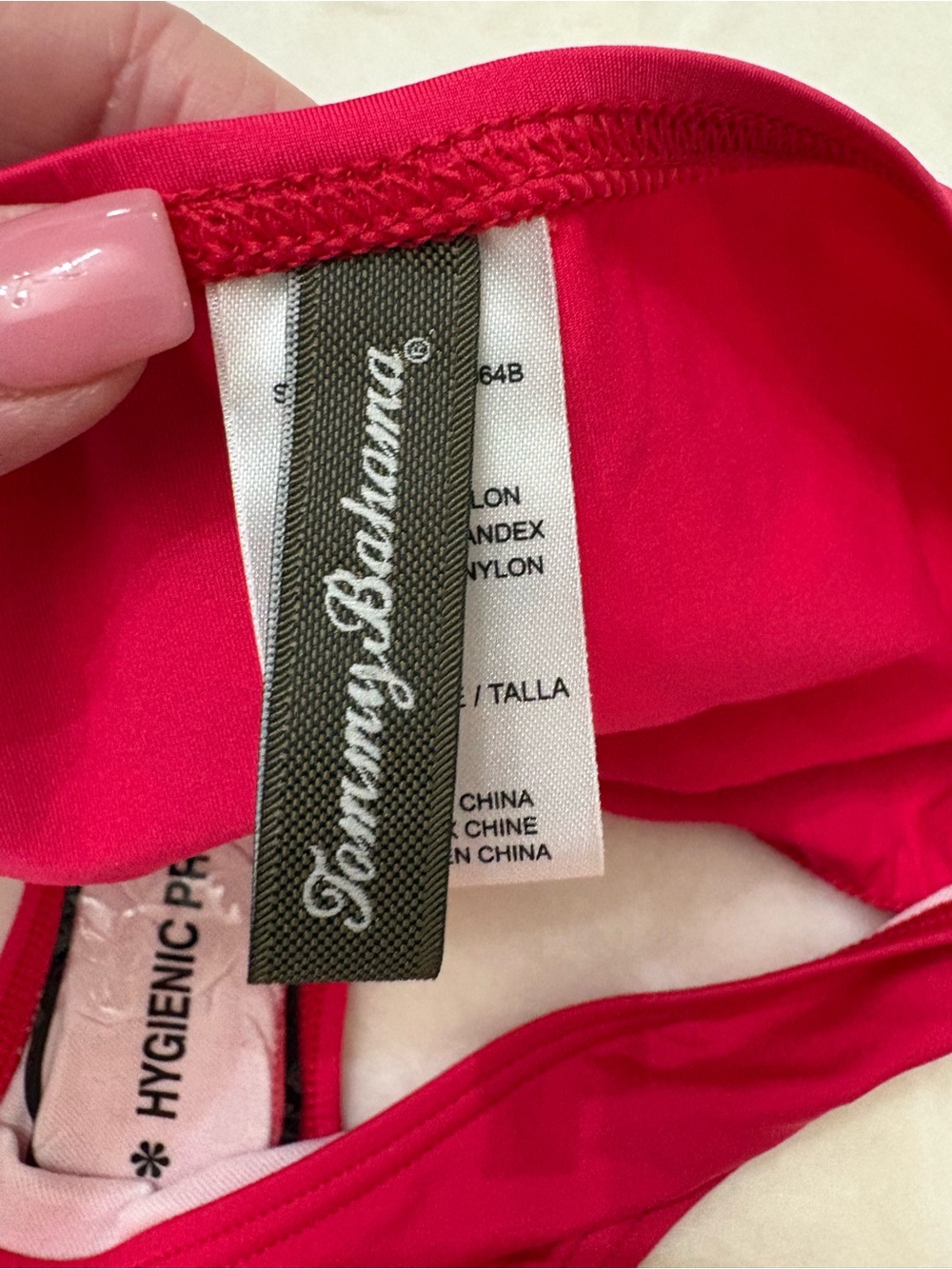 Tommy Bahama Fuchsia High-Waist Bikini Bottom - Picture 3 of 14